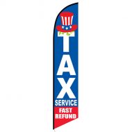 Tax Service Fast Refund w/ Hat